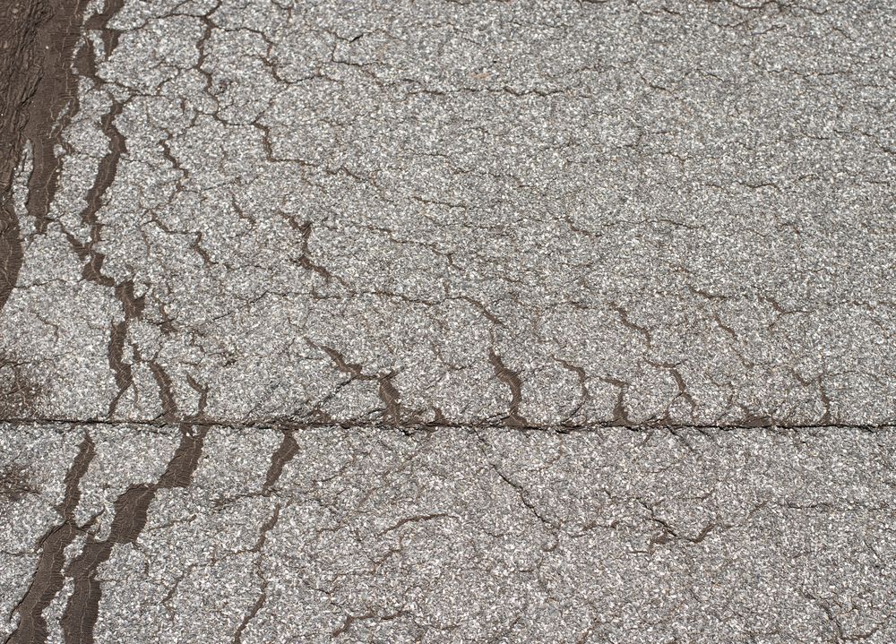 Losliggend dakleer op plat dak in Terborg